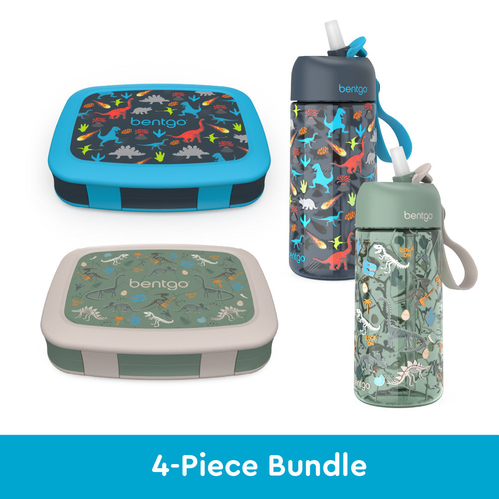 bentgo-kids-prints-lunch-boxes-and-water-bottles-t6 bentgo-lunch-box-bottle-bundle-dinsoaur-fossils-1.jpg