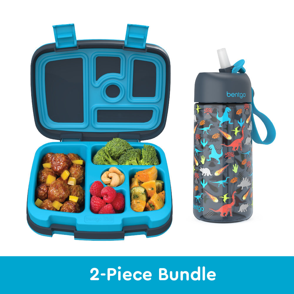 bentgo-kids-prints-lunch-box-and-water-bottle-m0 bentgo-lunch-box-bottle-bundle-dinosaur-1.jpg