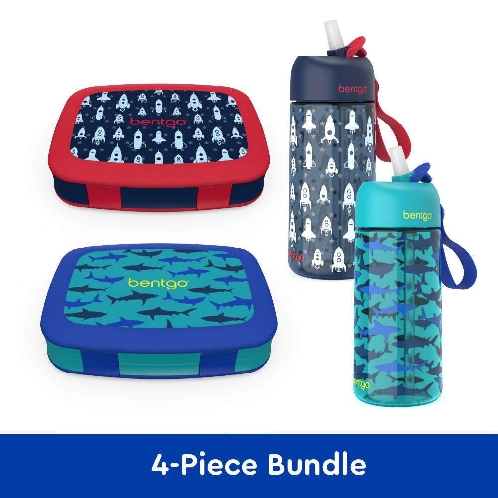 bentgo-kids-prints-lunch-boxes-and-water-bottles-t6 bentgo-lunch-box-bottle-bundle-rocket-shark-1.jpg